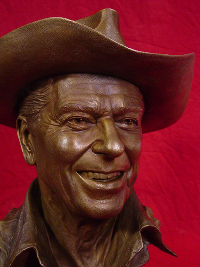 REAGAN COUNTRY Bronze Sculpture by Greg Polutanovich