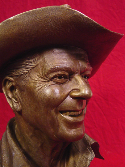 REAGAN COUNTRY Bronze Sculpture by Greg Polutanovich