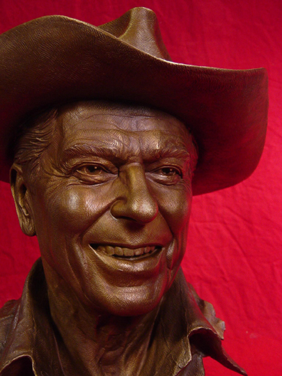 REAGAN COUNTRY Bronze Sculpture by Greg Polutanovich