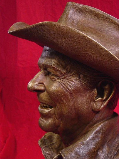 REAGAN COUNTRY Bronze Sculpture by Greg Polutanovich