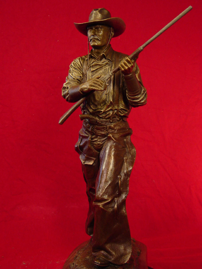 Tom Horn Bronze Sculpture