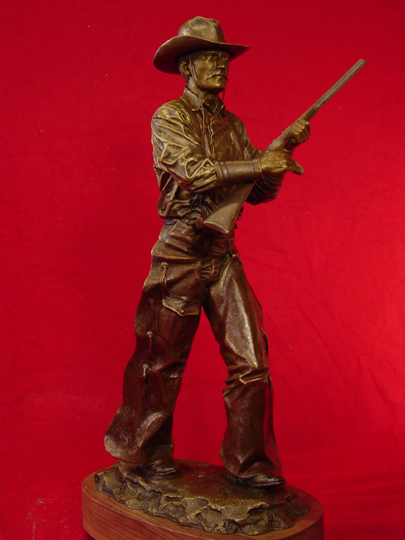 Tom Horn Bronze Sculpture