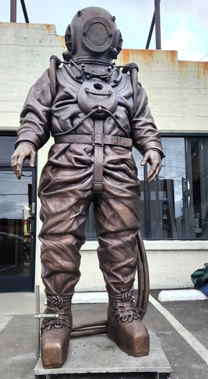 Siebe Gorman 8 foot Sculpt by #GregPolutanovich 